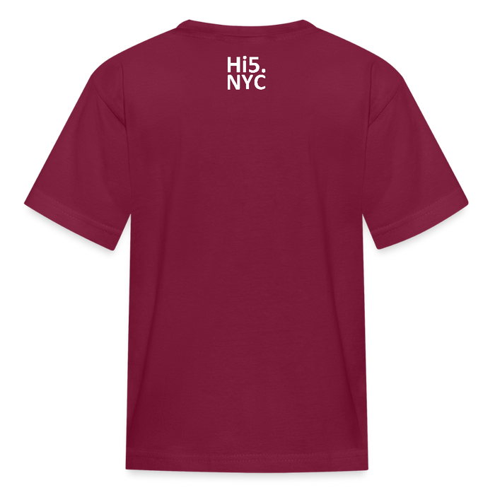 Kids' T-Shirt - burgundy