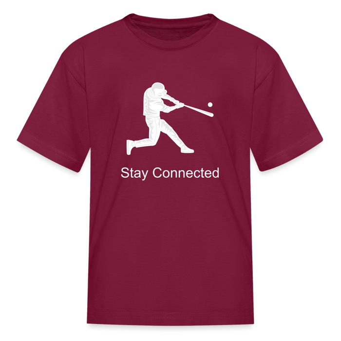 Kids' T-Shirt - burgundy