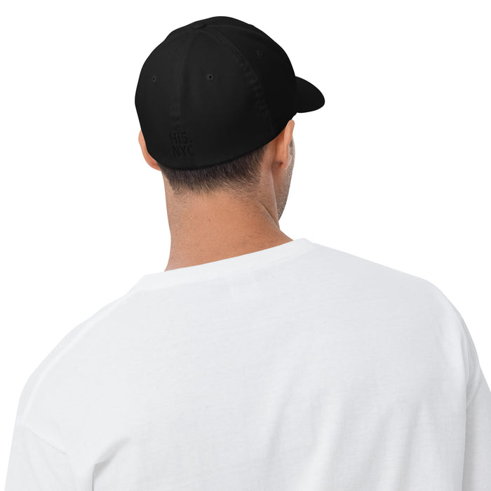 Hi5.NYC - fitted all blk hat