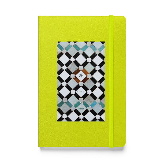 Hi5.nyc MAKE IT HAPPEN Hardcover bound notebook