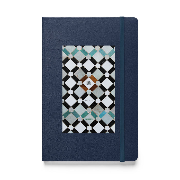 Hi5.nyc MAKE IT HAPPEN Hardcover bound notebook