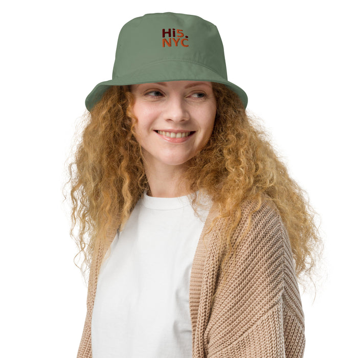Organic bucket hat by Hi5.NYC