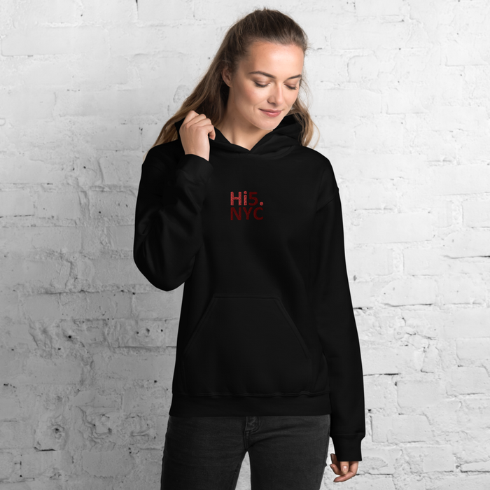 Hi5.nyc Embroidered Unisex Hoodie