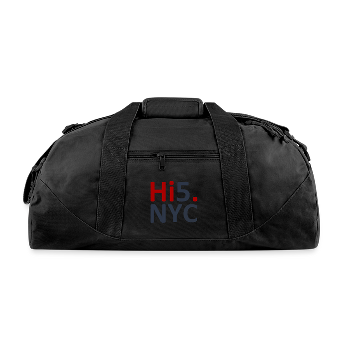 Recycled Duffel Bag - black