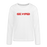 GET HYPED Kids' Premium Long Sleeve T-Shirt - white