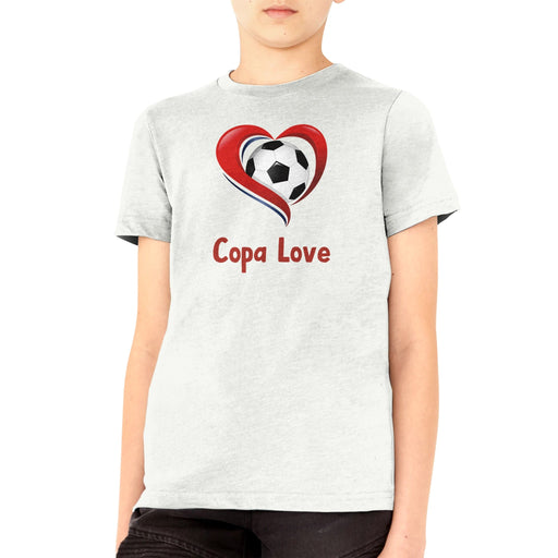 Copa Love Premium Kids T-Shirt: Celebrate Soccer Passion