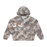 Unisex Vintage Wash Leopard Full Zip Hoodie
