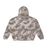 Unisex Vintage Wash Leopard Full Zip Hoodie