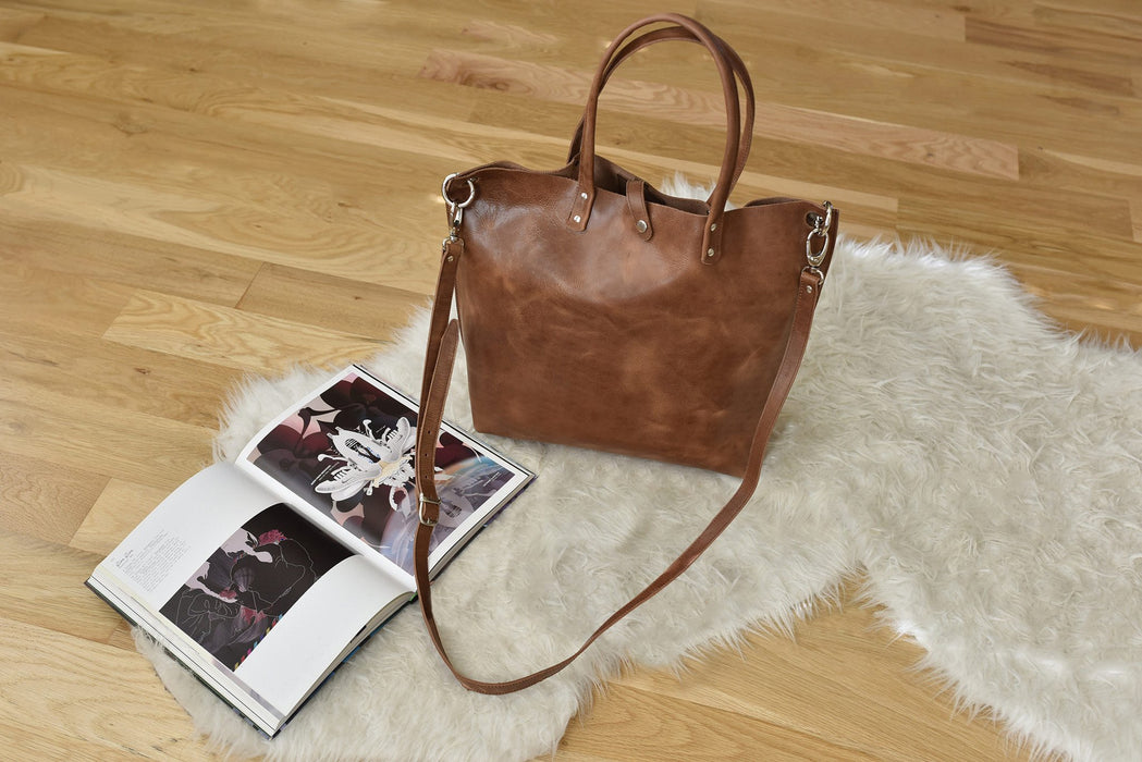 Genuine Leather Paseo Tote