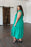 Emerald Tiered Midi Dress