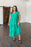 Emerald Tiered Midi Dress