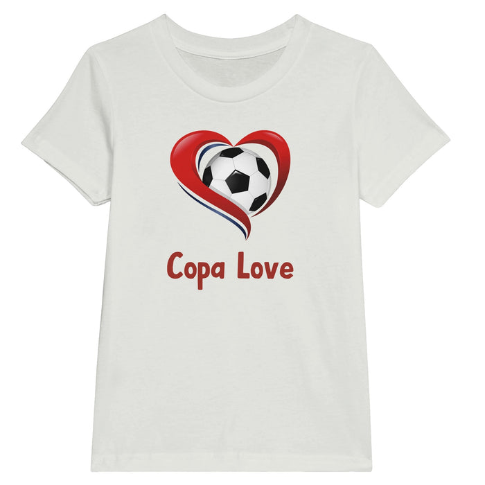 Copa Love Premium Kids T-Shirt: Celebrate Soccer Passion