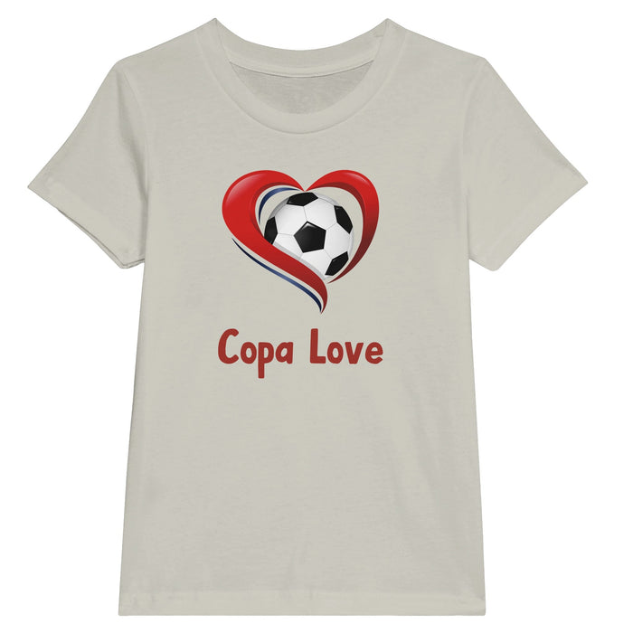 Copa Love Premium Kids T-Shirt: Celebrate Soccer Passion