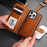 hi5.nyc iPhone 16 Pro Max Wallet Case Leather MagSafe