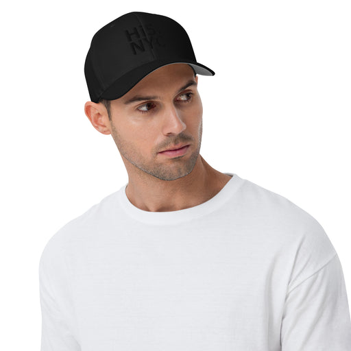 Hi5.NYC - fitted all blk hat