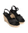 Bella Beautiful Black Wedge