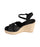 Bella Beautiful Black Wedge
