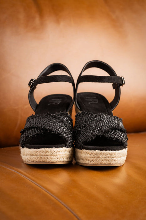 Bella Beautiful Black Wedge