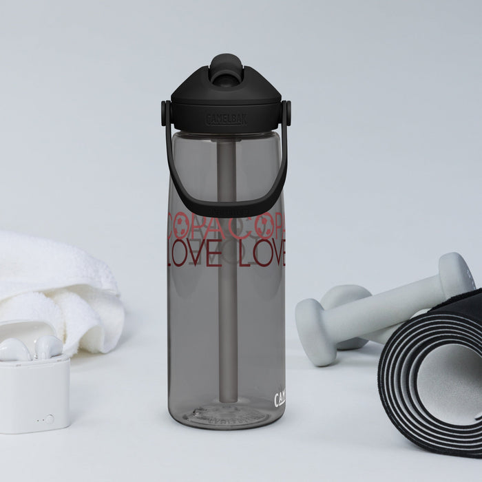Copa Love - flip straw eco-friendly water bottle