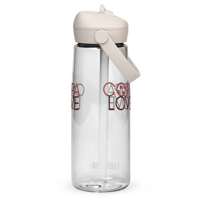 Copa Love - flip straw eco-friendly water bottle