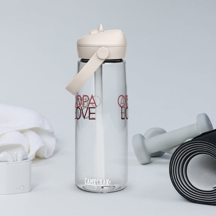 Copa Love - flip straw eco-friendly water bottle