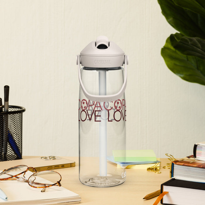 Copa Love - flip straw eco-friendly water bottle