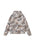 Unisex Vintage Wash Leopard Full Zip Hoodie