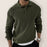 Men’s Lapel Collar Knitted Sweater – Urban Slim Fit, Autumn–Winter Essential