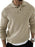 Men’s Lapel Collar Knitted Sweater – Urban Slim Fit, Autumn–Winter Essential