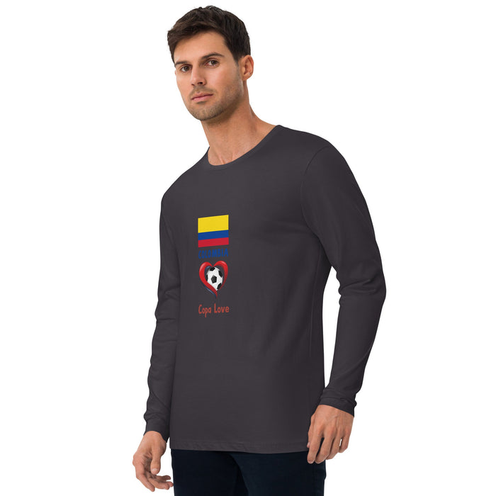 COLOMBIA - Copa Love Long Sleeve Fitted Crew