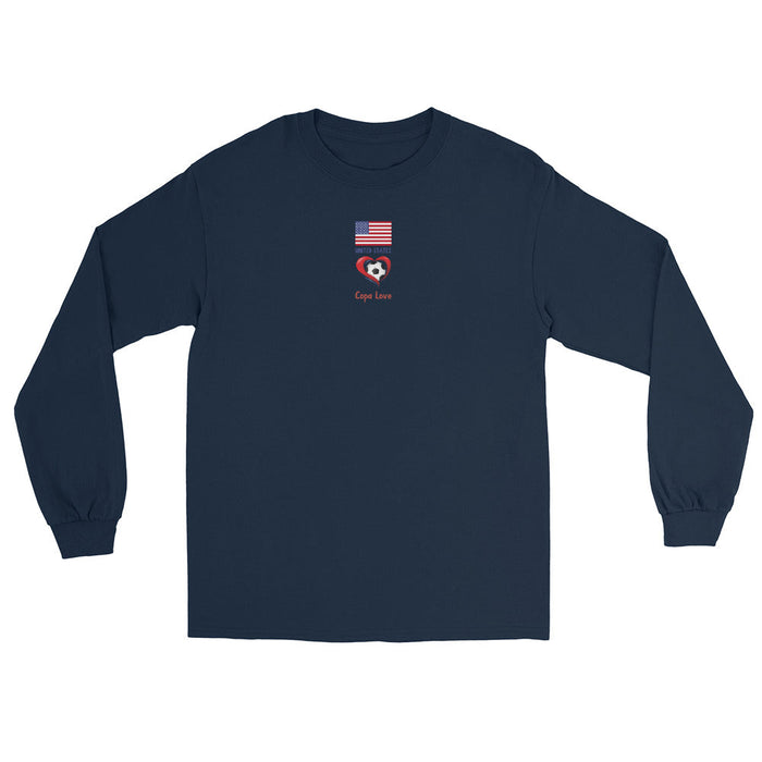 USA - Copa Love Men’s Long Sleeve Shirt