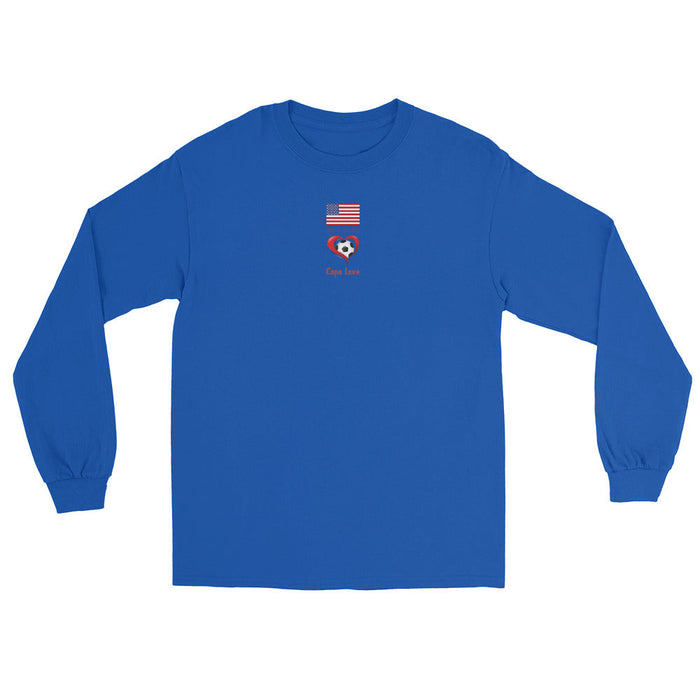 USA - Copa Love Men’s Long Sleeve Shirt