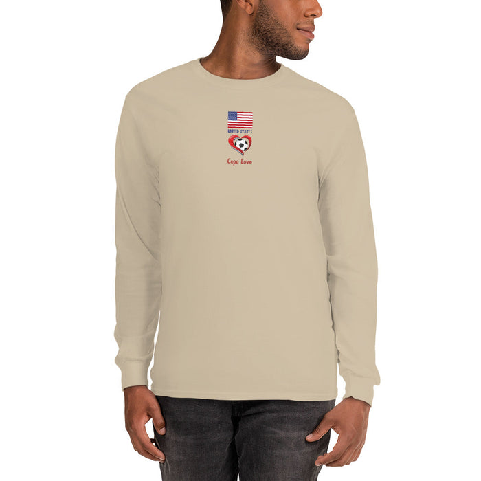 USA - Copa Love Men’s Long Sleeve Shirt
