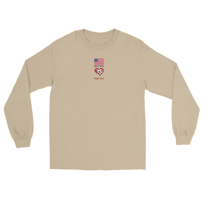 USA - Copa Love Men’s Long Sleeve Shirt