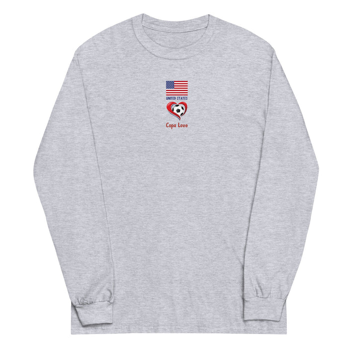 USA - Copa Love Men’s Long Sleeve Shirt