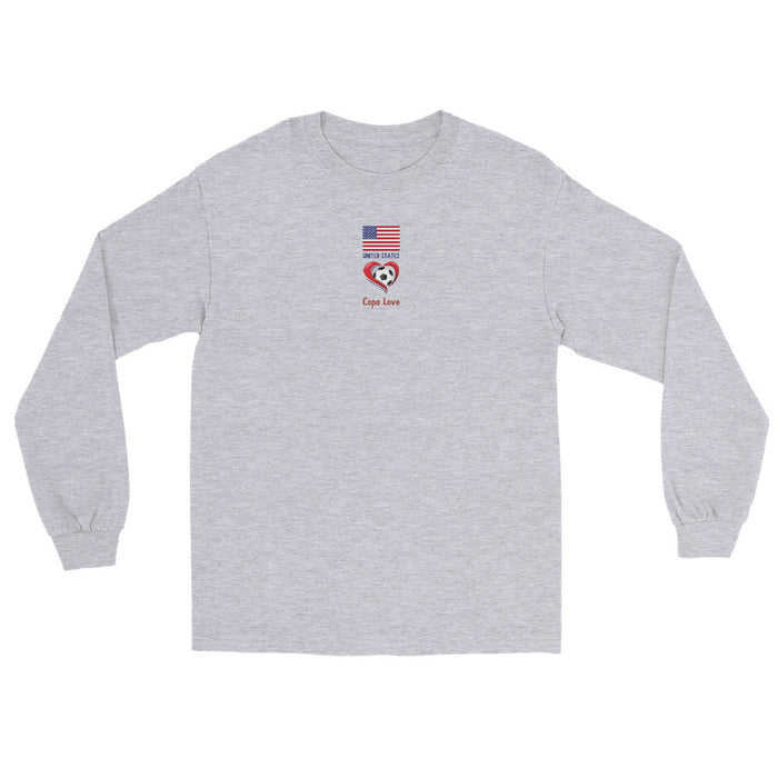 USA - Copa Love Men’s Long Sleeve Shirt