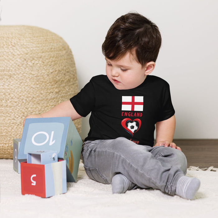 ENGLAND - Copa Love Toddler Short Sleeve Tee