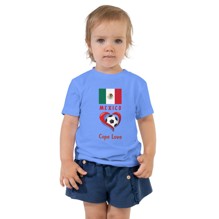 MEXICO - Copa Love Toddler Short Sleeve Tee