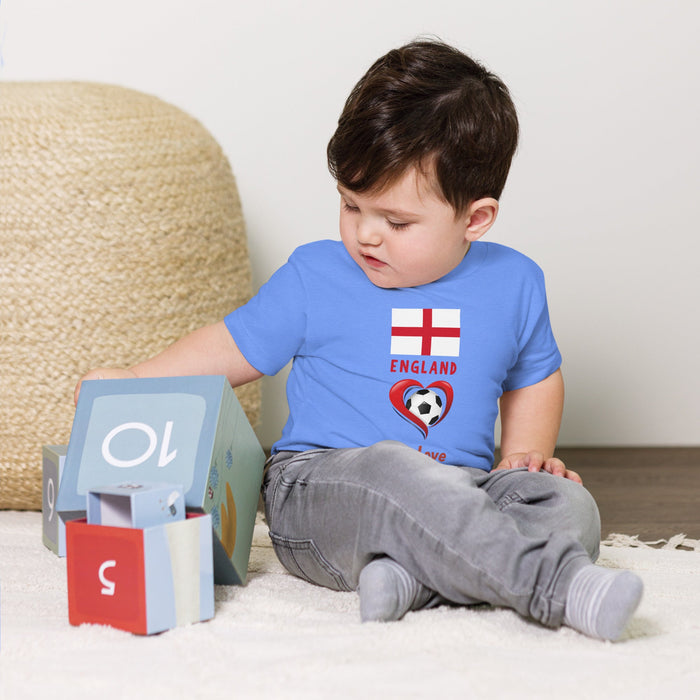 ENGLAND - Copa Love Toddler Short Sleeve Tee