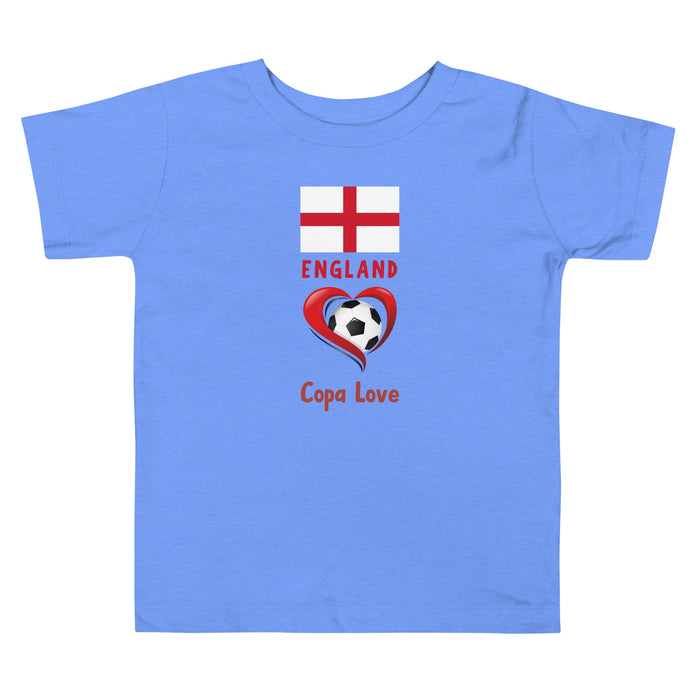 ENGLAND - Copa Love Toddler Short Sleeve Tee