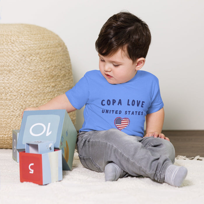 Unites States - Copa Love Toddler Short Sleeve Tee