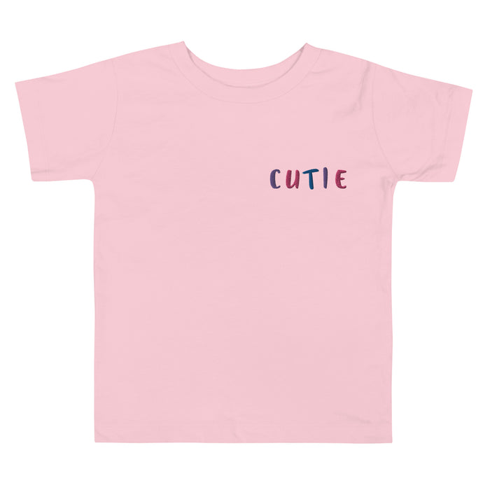 CUTIE Toddler Short Sleeve Tee