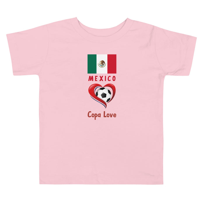 MEXICO - Copa Love Toddler Short Sleeve Tee