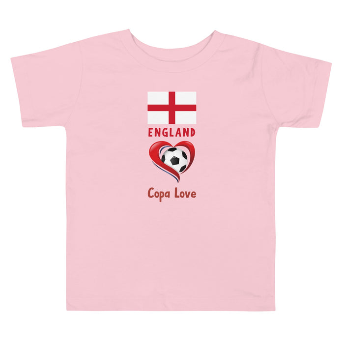 ENGLAND - Copa Love Toddler Short Sleeve Tee