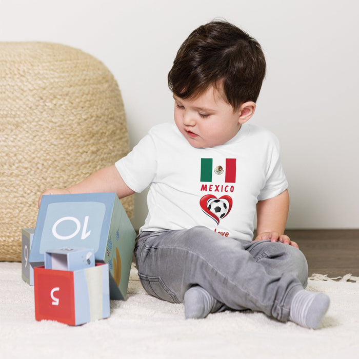 MEXICO - Copa Love Toddler Short Sleeve Tee