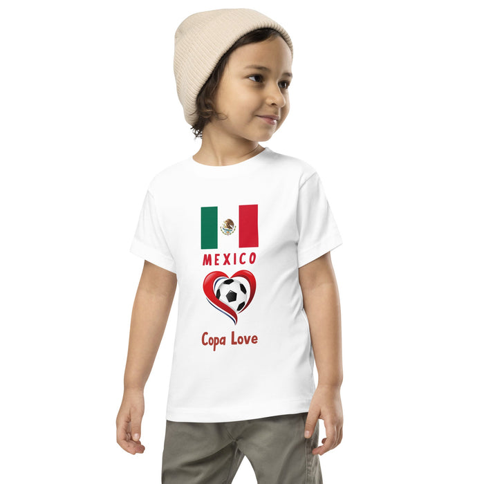 MEXICO - Copa Love Toddler Short Sleeve Tee