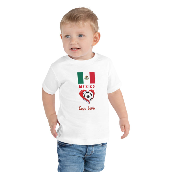 MEXICO - Copa Love Toddler Short Sleeve Tee