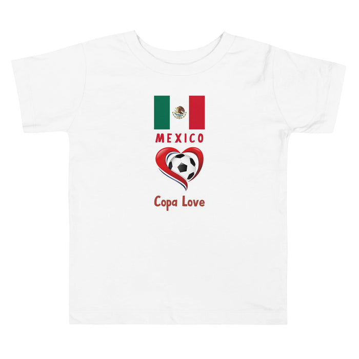 MEXICO - Copa Love Toddler Short Sleeve Tee