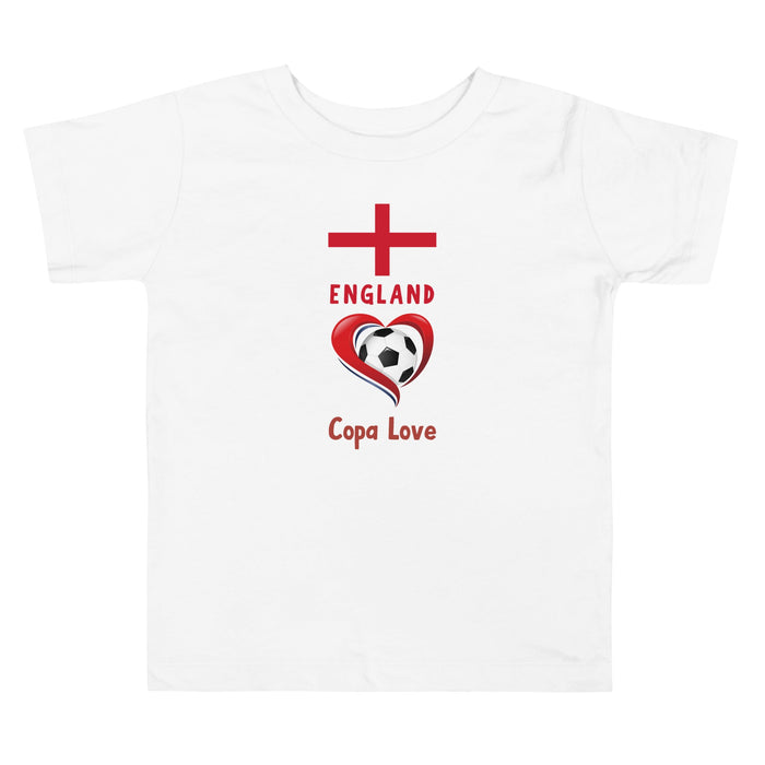 ENGLAND - Copa Love Toddler Short Sleeve Tee