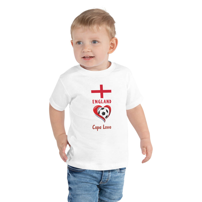 ENGLAND - Copa Love Toddler Short Sleeve Tee